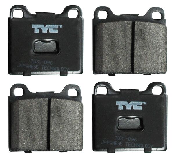 BALATAS VOLKSWAGEN CARIBE 73-83 SEMI-METALICA JGO DEL TW