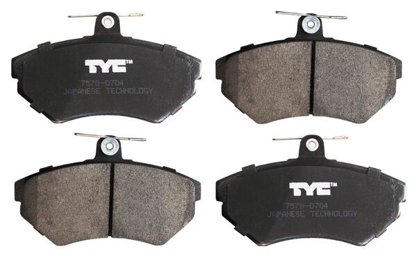 BALATAS VOLKSWAGEN DERBY DE 1996 AL 2000 / GOLF / JETTA A3 DE 1996 AL 1999 SEMI-METALICA JGO DEL COD. D69475690 (126377)