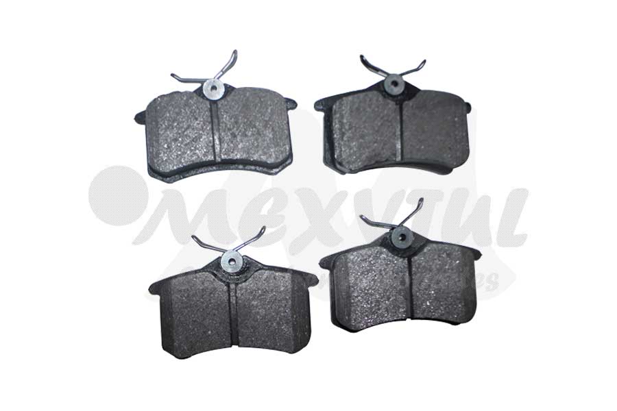 BALATAS VOLKSWAGEN DERBY DE 1997 AL 2002 TRASSEMI-METALICA JGO DC COD 7335D340/GOLF DE 2000 AL 2005/JETTA DE 1990 AL 2000/PASSAT DE 1990 AL 1996/BEETLE DE 1998 AL 2005/MEGANE II DE 2003 AL 2010 (115955)