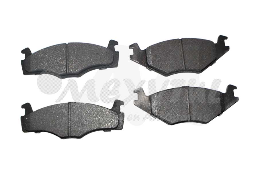 [UBAL7183D280] BALATAS FRENO VOLKSWAGEN GOLF DE 1985 AL 1987DELSEMI-METALICA GTI GLI DC COD 7183/D-280/JETTA DE 1990 AL 1991 (115922)