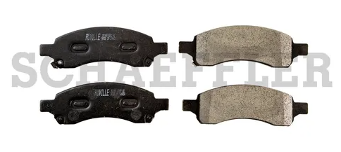 BALATAS CHEVROLET COLORADO DE 2009 AL 2010 / TRAILBLAZER DE 2005 AL 2006 GMC DE 2009 AL 2010 DEL RUVILLE COD. D11698282 (120043)