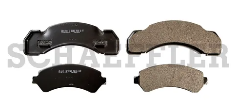 BALATAS CHEVROLET HEAVY DUTY 3500 DE 1999 AL 2003 JGO DEL TRAS RUVILLE COD. D38078150 (120034)