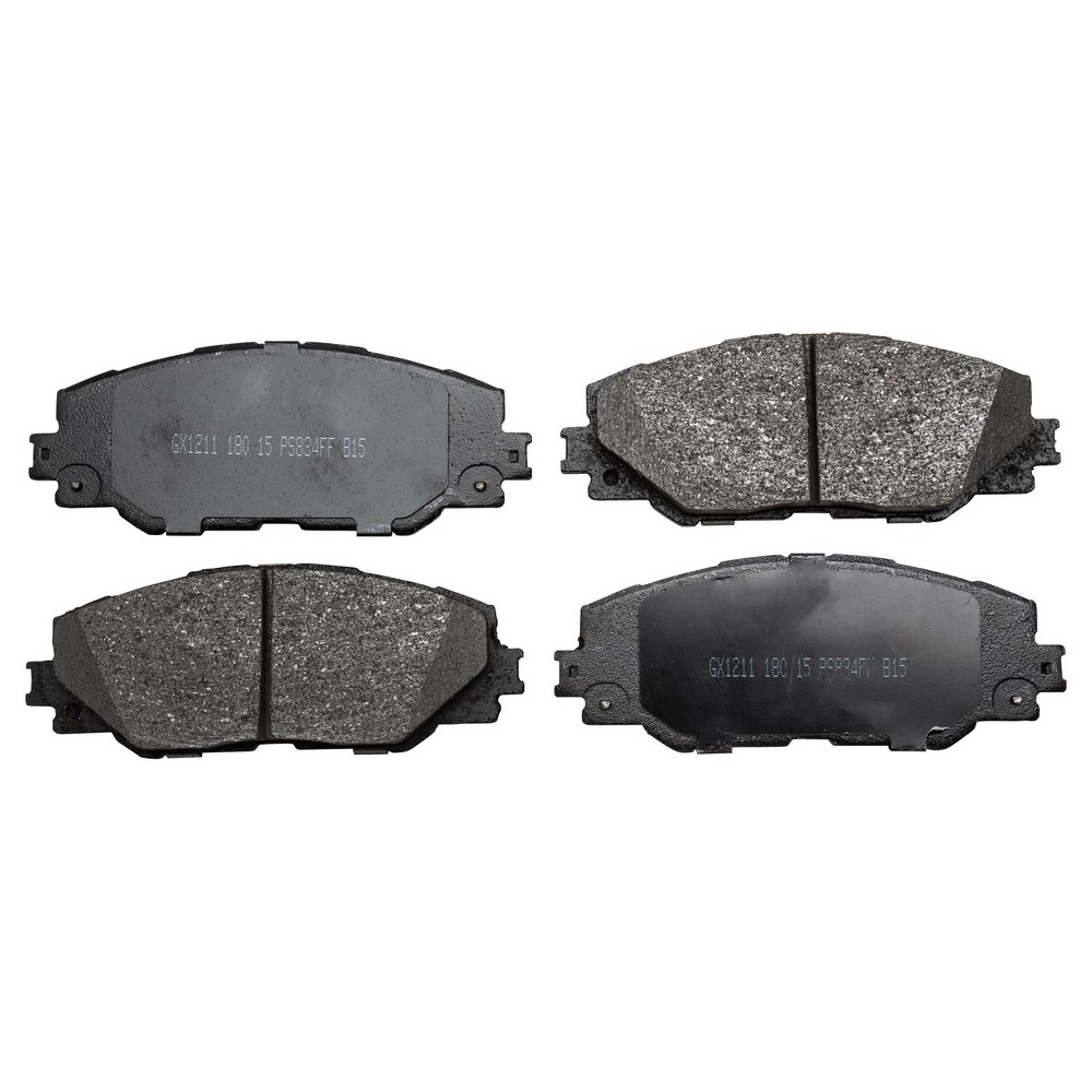 BALATAS TOYOTA RAV4 DE 2006 AL 2010 COROLLA DE 2009 AL 2009 / DE 2009 AL 2014 / DE 2010 AL 2016 MATRIX DE 2009 AL 2013 2.4L PONTIAC VIBE DE 2009 AL 2010 1.8L DEL SEMI-METALICA JGO DC COD. 8330D1210(122574)