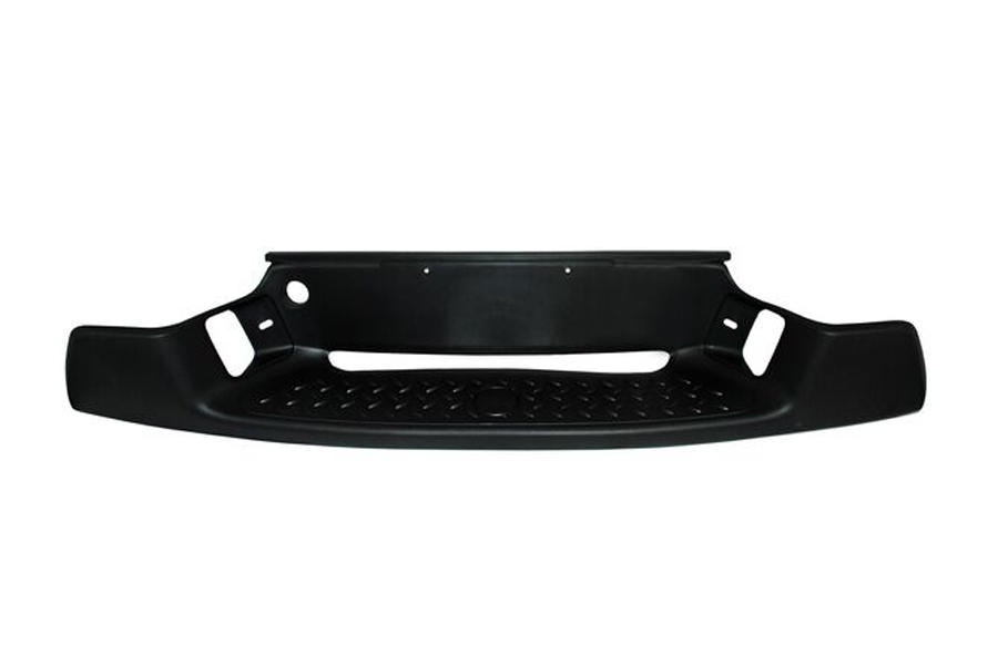 BANDA DEFENSA (MOLDURA/HULE) CHEVROLET COLORADO/CANYON 2004 AL 2011 S/HOYO P/CAM CENT TRAS TW