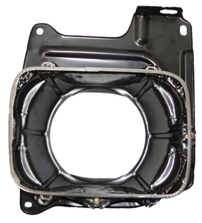 [NID2187BAFR] BASE FARO (CARCASA) NISSAN D21 87-97 AMERICANA PATA CORTA DER
