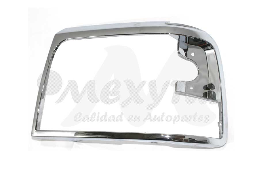BISEL FARO FORD PU 92-98 CROM IZQ