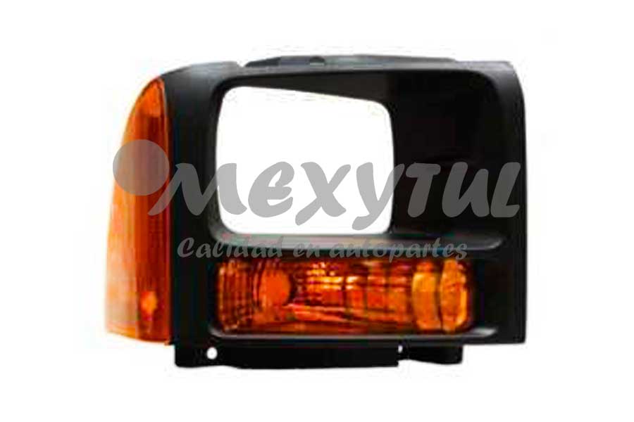 BISEL FARO FORD SUPER DUTY DE 2005 AL 2007 NEG C/CUARTO DER (1361) *A