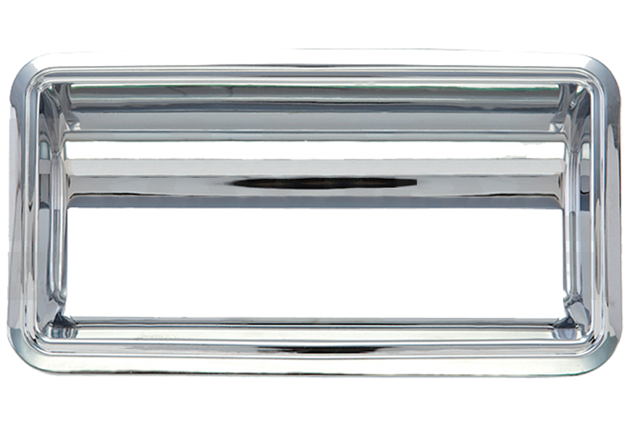 BISEL MANIJA TAPA BATEA (CAJA) CHEVROLET CHEYENNE / SIERRA / CUSTOM DE 1988 AL 1998 CROM TRAS RD