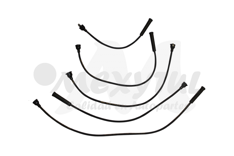 CABLES PARA BUJIAS TOYOTA 4RUNNER  CORONA PICK UP 4 CIL. 2.4 DE 1986 AL 1992 COD. HY-223 (134144) 