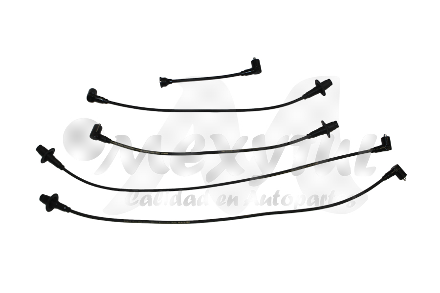 CABLES PARA BUJIAS VOLKSWAGEN SEDAN ELECT. 88-AD COD. HY-153 (134147)