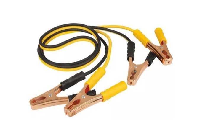 CABLES PASACORRIENTE PRETUL 2.5 M CALIBRE 10 AWG COD. 22808 CAP-2510P