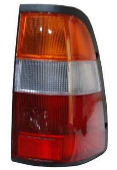 CALAVERA CHEVROLET LUV DE 1997 AL 2001 ROJO/BCO/AMBAR CAB DOBLE C/ARNES DER HGO  (11389) 