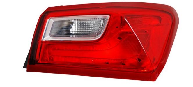 CALAVERA CHEVROLET MALIBU 2016 AL 2019 C/ARNES EXT DER TYC