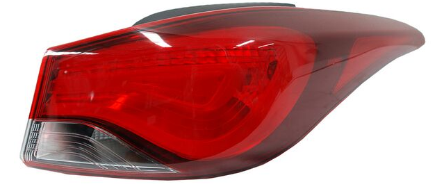 CALAVERA HYUNDAI ELENTRA DE 2015 AL 2016 C/ARNES EXT DER HGO  (132268) 