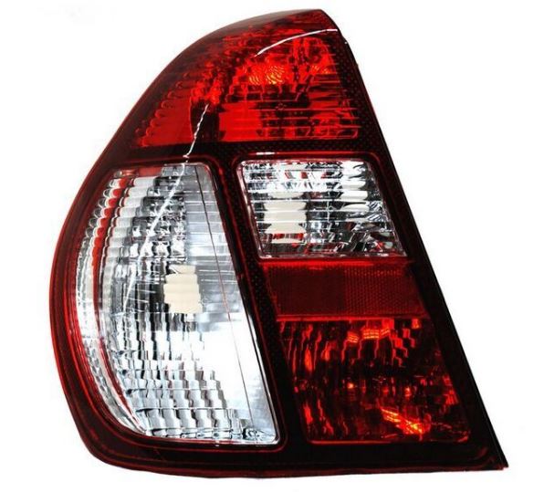 CALAVERA NISSAN PLATINA 2007 AL 2010 ROJO/BCO S/ARNES IZQ (915)