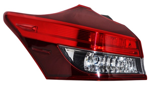 [11-E718-06-2B] CALAVERA TOYOTA YARIS 2018 AL 2020 5 PTAS LEDS EXT IZQ TYC