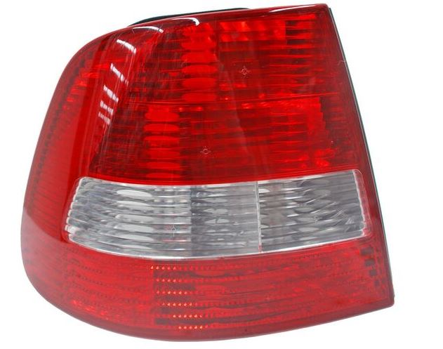 CALAVERA VOLKSWAGEN DERBY DE 2001 AL 2009 ROJO/ BCO S/ARNES IZQ HGO N4  (1086) *R