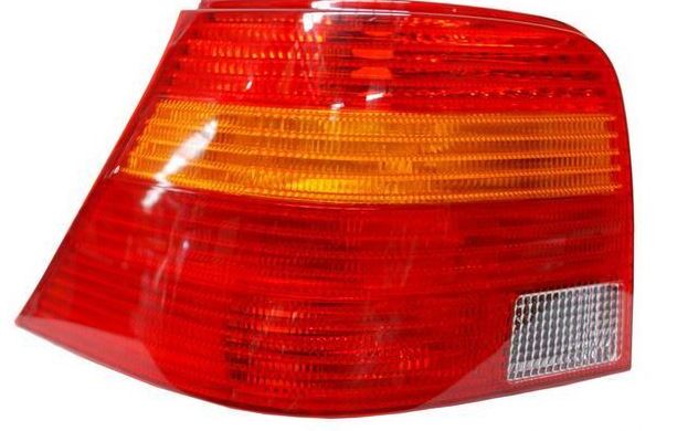 CALAVERA VOLKSWAGEN GOLF 2000 AL 2004 ROJO/BCO/AMBAR S/ARNES IZQ CNO (128002)