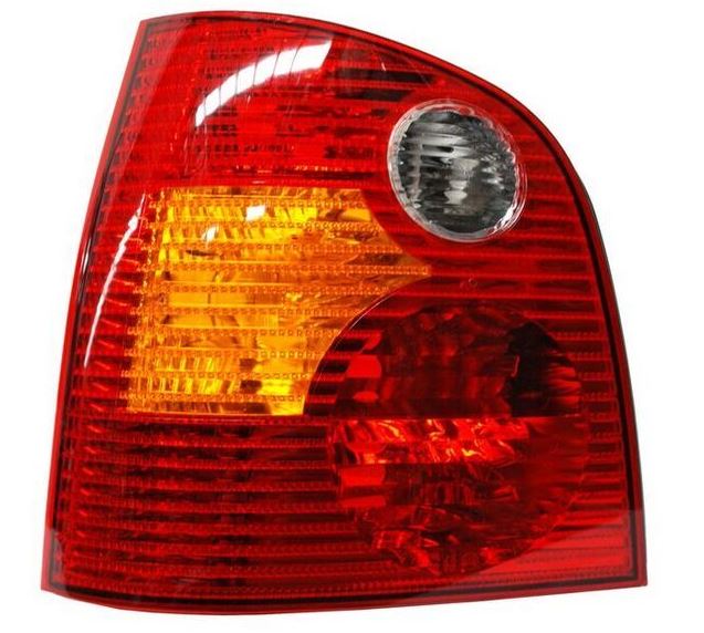 CALAVERA VOLKSWAGEN POLO 2003 AL 2007 ROJO/BCO/AMBAR 5 PTAS IZQ TYC *EX+