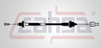 CHICOTE EMBRAGUE NISSAN SENTRA DE 1996 AL 2000 NI354 COD 30770-1M200 (112181)