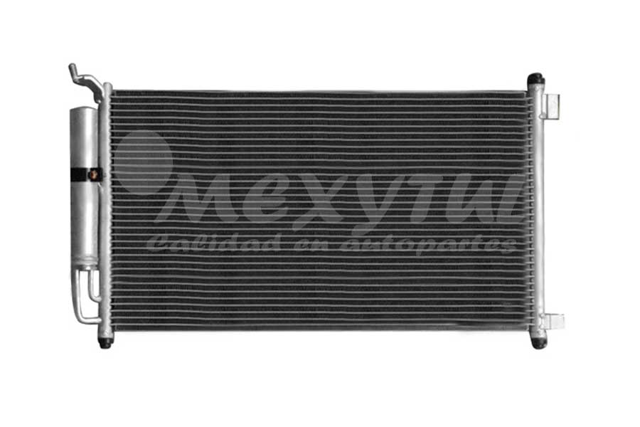CONDENSADOR/RADIADOR DE AIRE ACOND NISSAN VERSA DE 2007 AL 2013/TIIDA DE 2007 AL 2013 (129473)