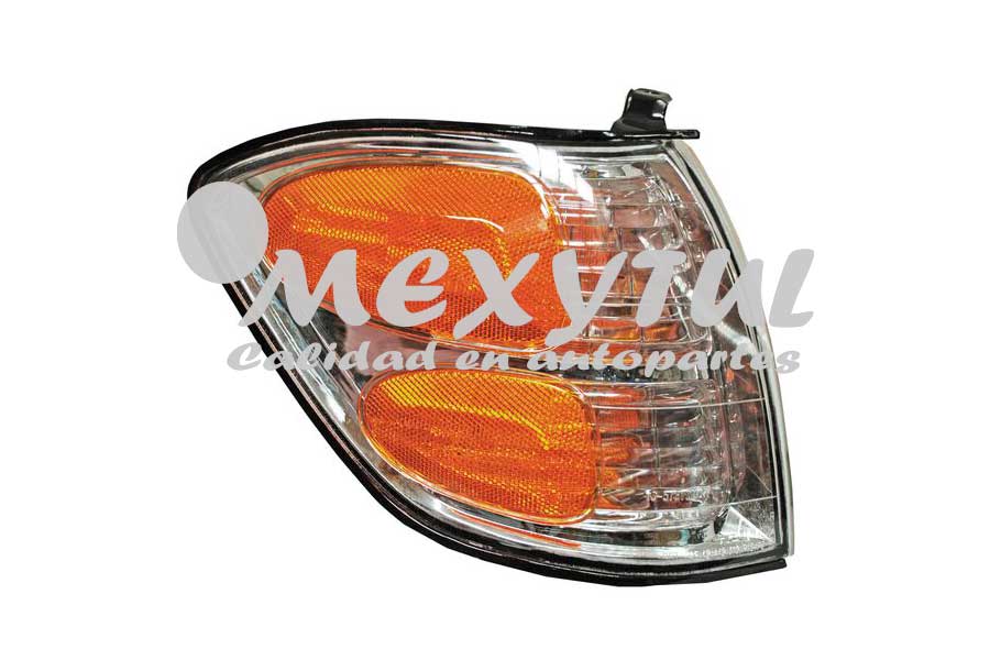 CUARTO ESQUINA (PUNTA) TOYOTA TUNDRA DE 2000 AL 2004 CAB DOBLE AMBAR / BCO DERTYC (124068) TW