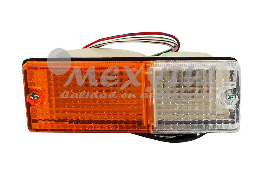 CUARTO FRONT DODGE RAM 50 / PU L200 DE 1979 AL 1984 AMBAR / BCO IZQ HGO (11571) *A