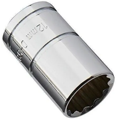 DADO 12 PUNTAS CUADRO 3/8 DE 12 MM TRUPER COD. 13632 D-5212-M (126186)