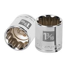 [TRDAD12PUCU1/2DE1-3/16] DADO 12 PUNTAS CUADRO 1/2" DE 1-3/16" TRUPER COD. 13313 D-5438 (129019)