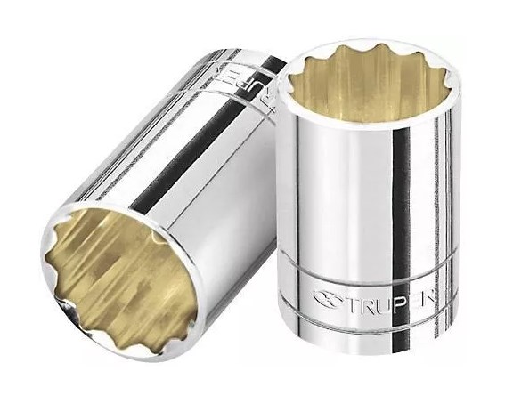 DADO 12 PUNTAS CUADRO 1/2" DE 9/16" TRUPER COD.13303 D-5418(129009)