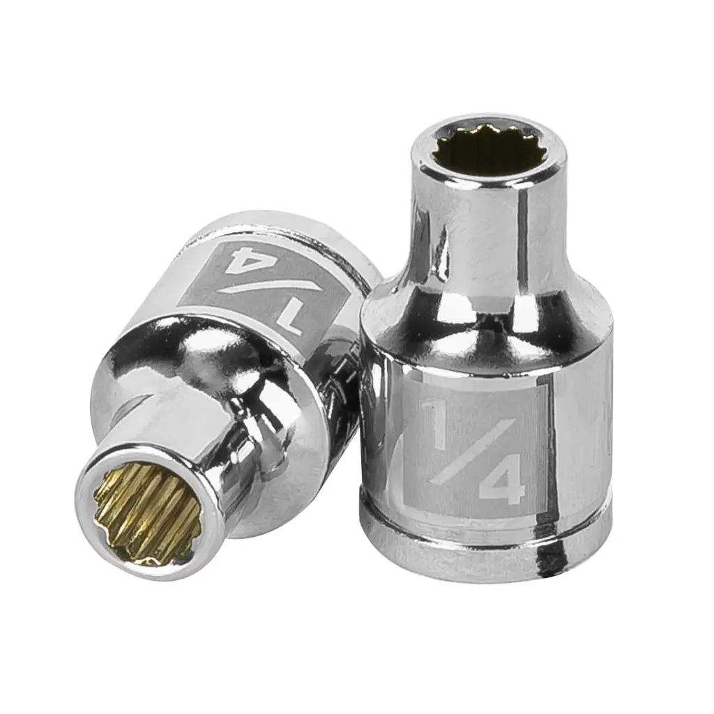 [TRDAD12PUCU3/8DE1/4] DADO 12 PUNTAS CUADRO 3/8" DE 1/4" TRUPER COD. 13580 D-5208 (129084)