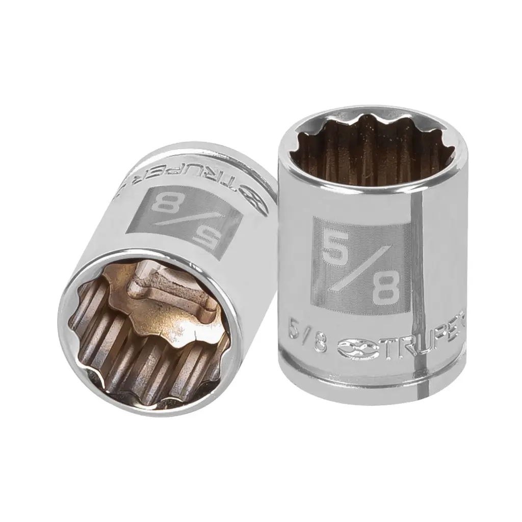 [TRDAD12PUCU3/8DE5/8] DADO 12 PUNTAS CUADRO 3/8" DE 5/8" TRUPER COD.13586 D-5220(126178)