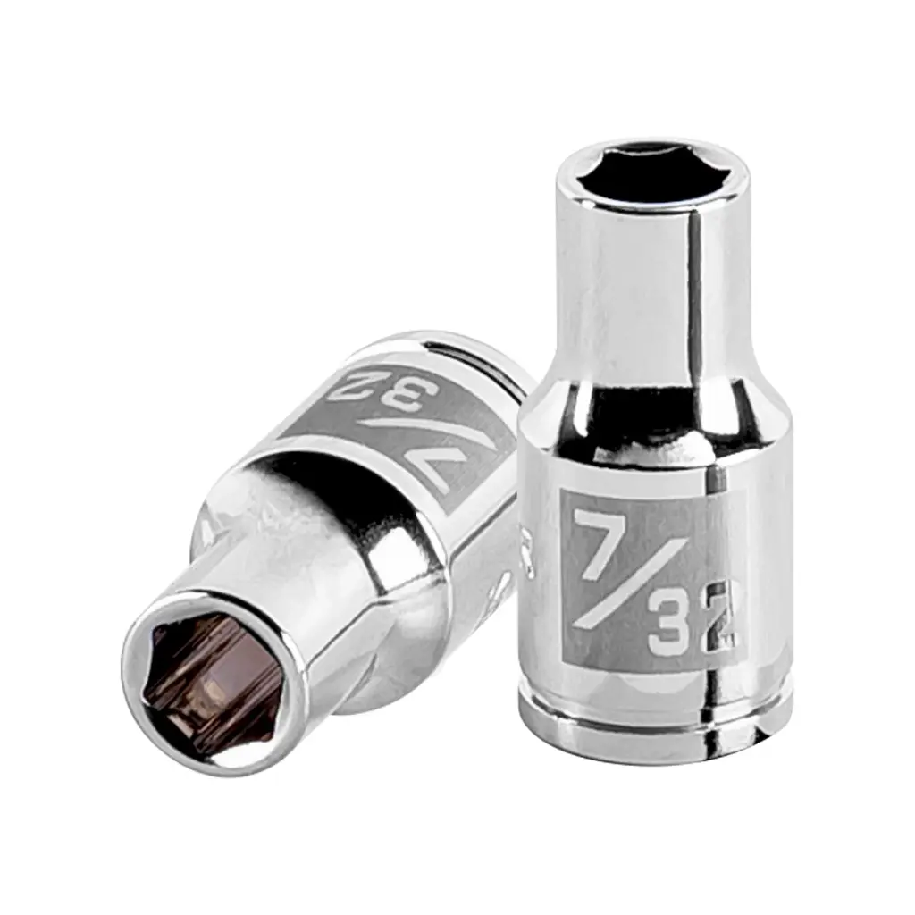 DADO 6 PUNTAS CUADRO 1/4" DE 7/32" TRUPER COD. 13155 D-4707