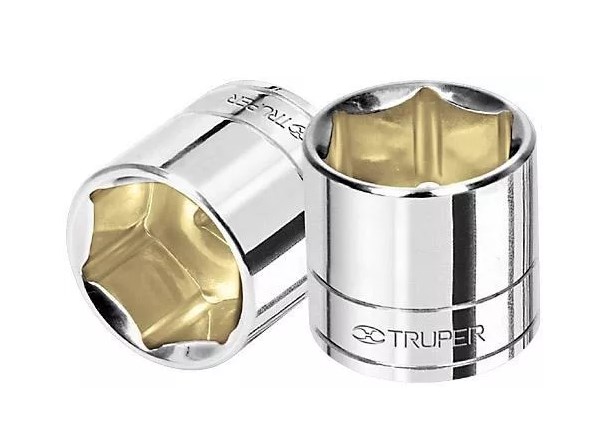 [TRDAD6PUCU3/8DE13] DADO 6 PUNTAS CUADRO 3/8" DE 13MM TRUPER COD.13677 D-5213-HM(129115)