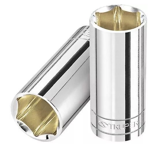 DADO 6 PUNTAS LARGO CUADRO 1/2" DE 1/2" TRUPER COD.13325 D-5316-H(129023)