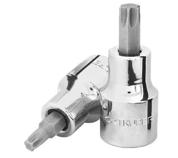 DADO PUNTA TORX CUADRO 1/2" T-25 TRUPER COD. 13435 D-543925-W