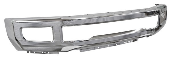 [DDFSD17FC] DEFENSA FORD SUPER DUTY 17-19 F250/350 P/HOYO P/FARO AUX CROM DEL TW