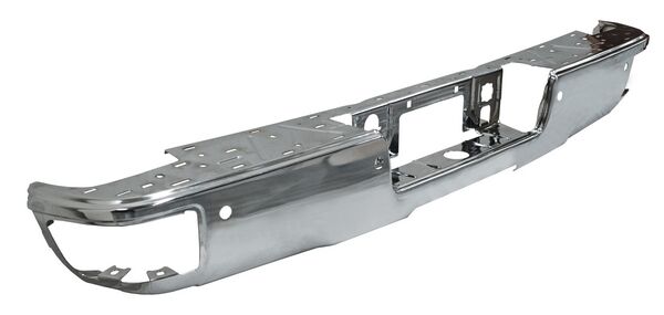 [DTCPU14CES] DEFENSA CHEVROLET PU 14-15 CROM C/ESCALON P/SENSOR TRAS