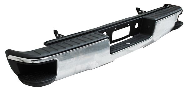 DEFENSA CHEVROLET PU 14-15 CROM COMP C/ESCALON S/SENSOR TRAS