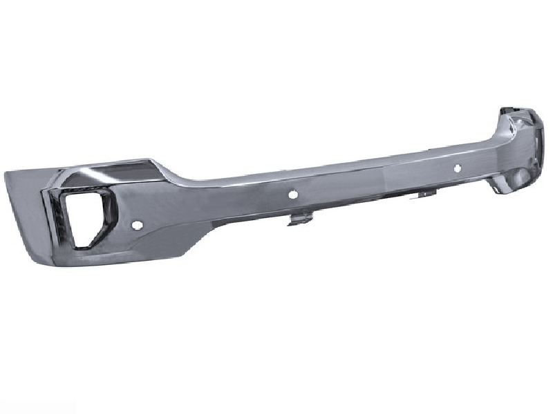 [DDCPU16CFS] DEFENSA CHEVROLET PU 16-18 1500 CROM P/FARO AUX C/HOYO P/SENSOR DEL