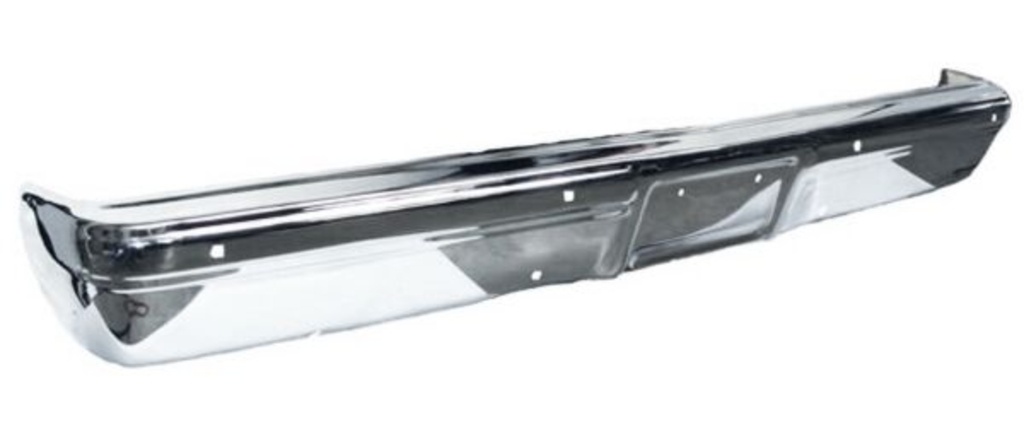 DEFENSA CHEVROLET PU DE 1983 AL 1991 CROM LISA DEL (3206)