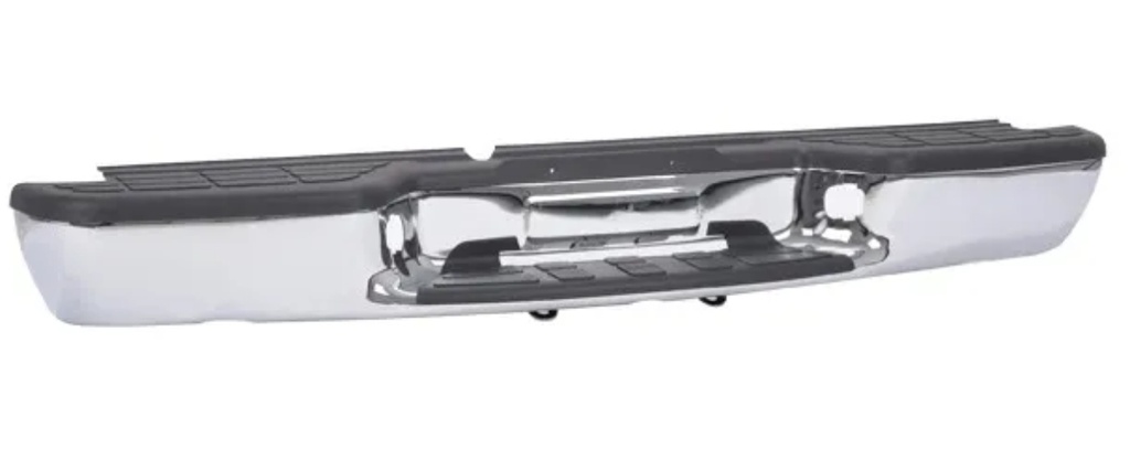 DEFENSA CHEVROLET S10 DE 1998 AL 2015 / SONOMA DE 1998 AL 2000 C/BRACK'S C/HULES CROM TRAS ORIGINAL (10658) *A