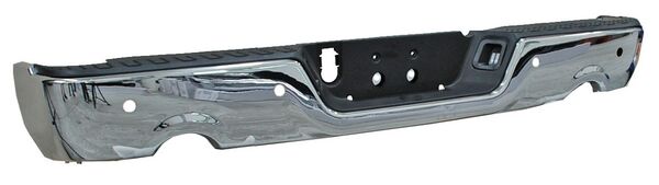 [DTDPU09CC2S] DEFENSA DODGE PU 09-19 CROM COMPLETA C/HOYO P/SENSOR P/2 ESCAPES TRAS