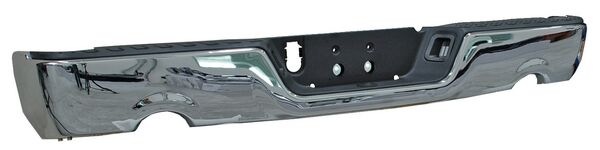 DEFENSA DODGE PU 09-19 CROM COMPLETA S/HOYO P/SENSOR P/2 ESCAPES TRAS (159997)