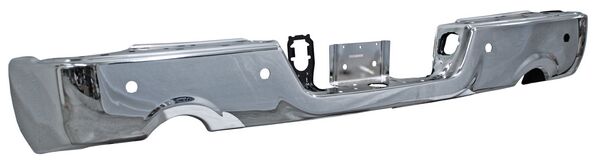 DEFENSA DODGE PU 09-19 CROM S/HULES C/HOYO P/SENSOR P/2 ESCAPES TRAS TW