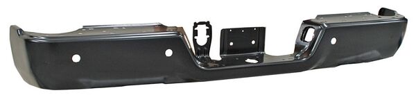 [DTDPU09NS] DEFENSA DODGE PU 09-19 NEG S/HULES C/HOYO P/SENSOR TRAS