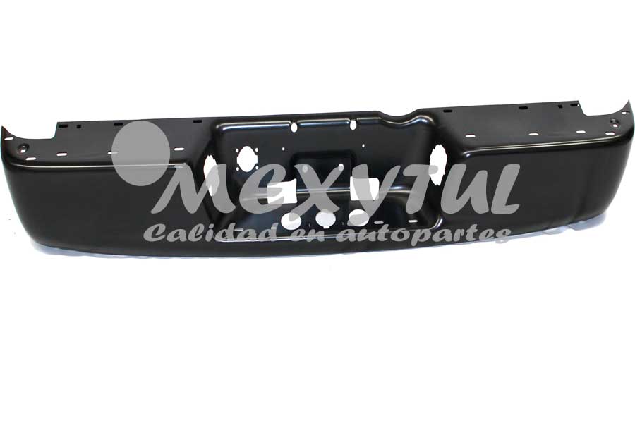 DEFENSA DODGE PU RAM 02-09 NEG S/HULES TRAS (10686) TW