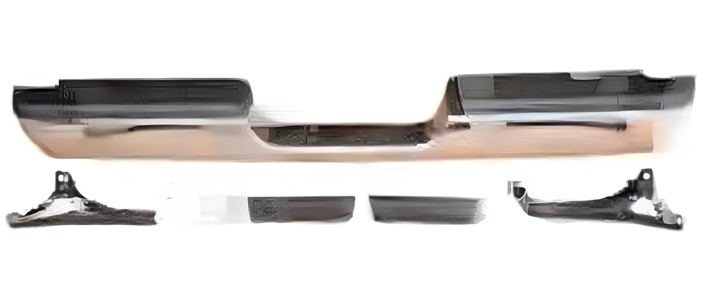 DEFENSA DODGE PU RAM DE 1994 AL 2001 C/BRACKS C/HULES CROM TRAS ORIGINAL (10679)EX+