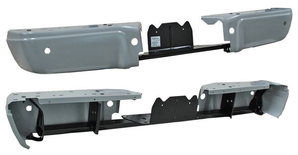 DEFENSA FORD SUPER DUTY 08-16 GRIS C/REFUERZO S/HULE C/HOYO P/SENSOR TRAS ****