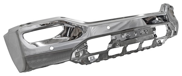 DEFENSA GMC SIERRA 16-18 CROM P/FARO AUX C/HOYO P/SENSOR DEL TW